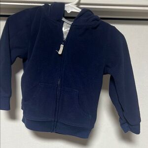 Carter's Blue Zip-Up Hoodie Sweatshirt